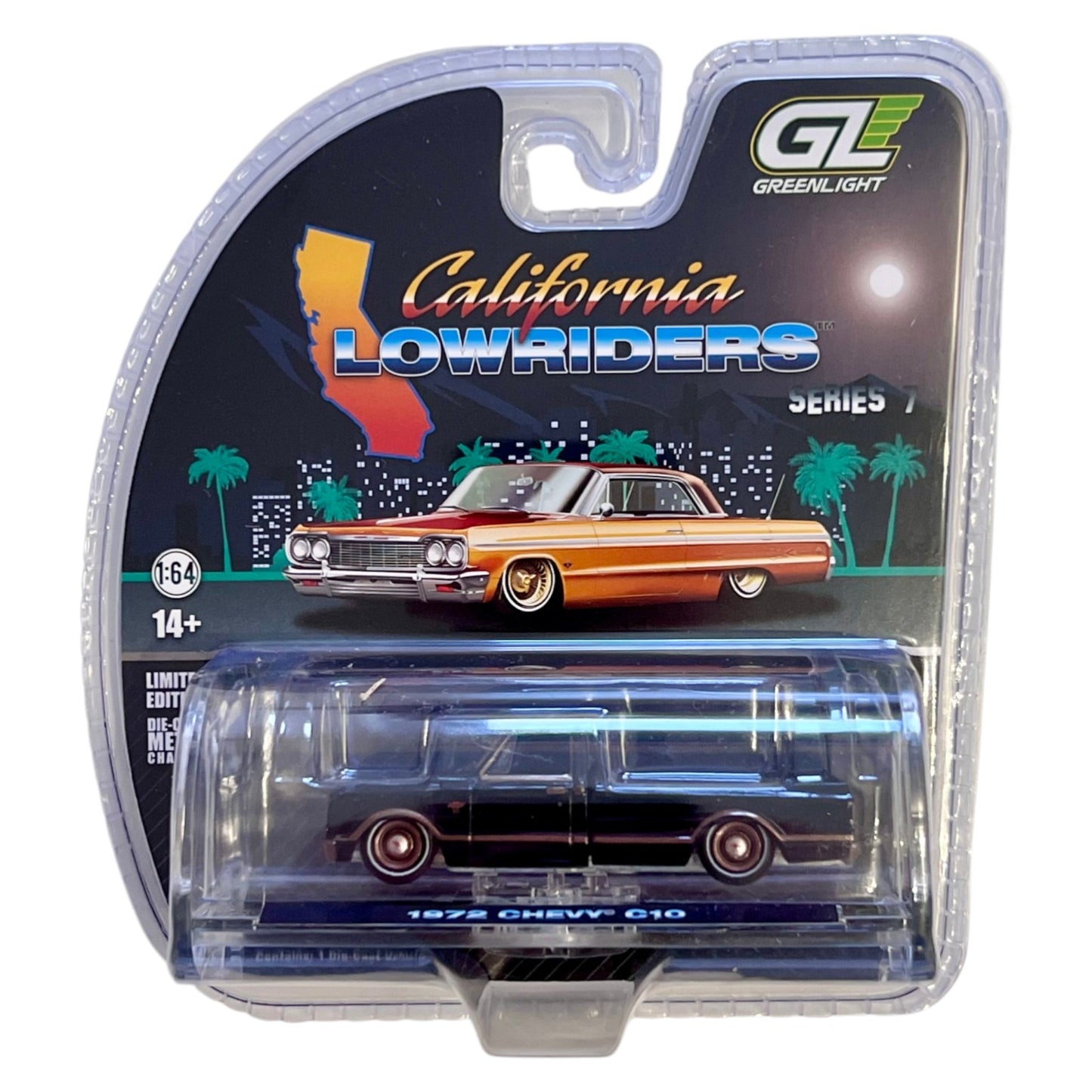 Greenlight - Chevrolet C10 black/bonze - California Lowriders 7 - 63080-D
