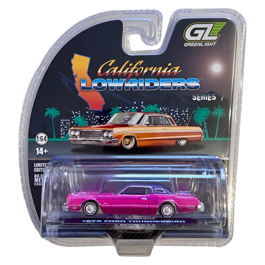 Greenlight - 1975 Ford Thunderbird pink - California Lowriders 7 - 63080-E