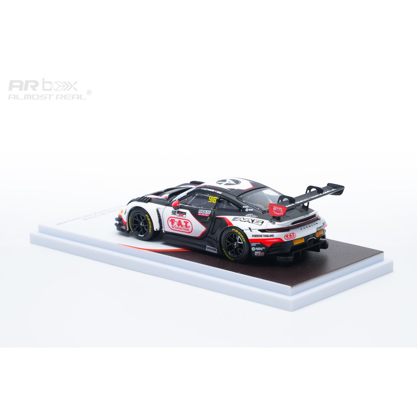 ARBox Almost Real - Pre-Order - Porsche 911 GT3 R - 2026 GT World Challenge Asia Sepang #918 - 640004111