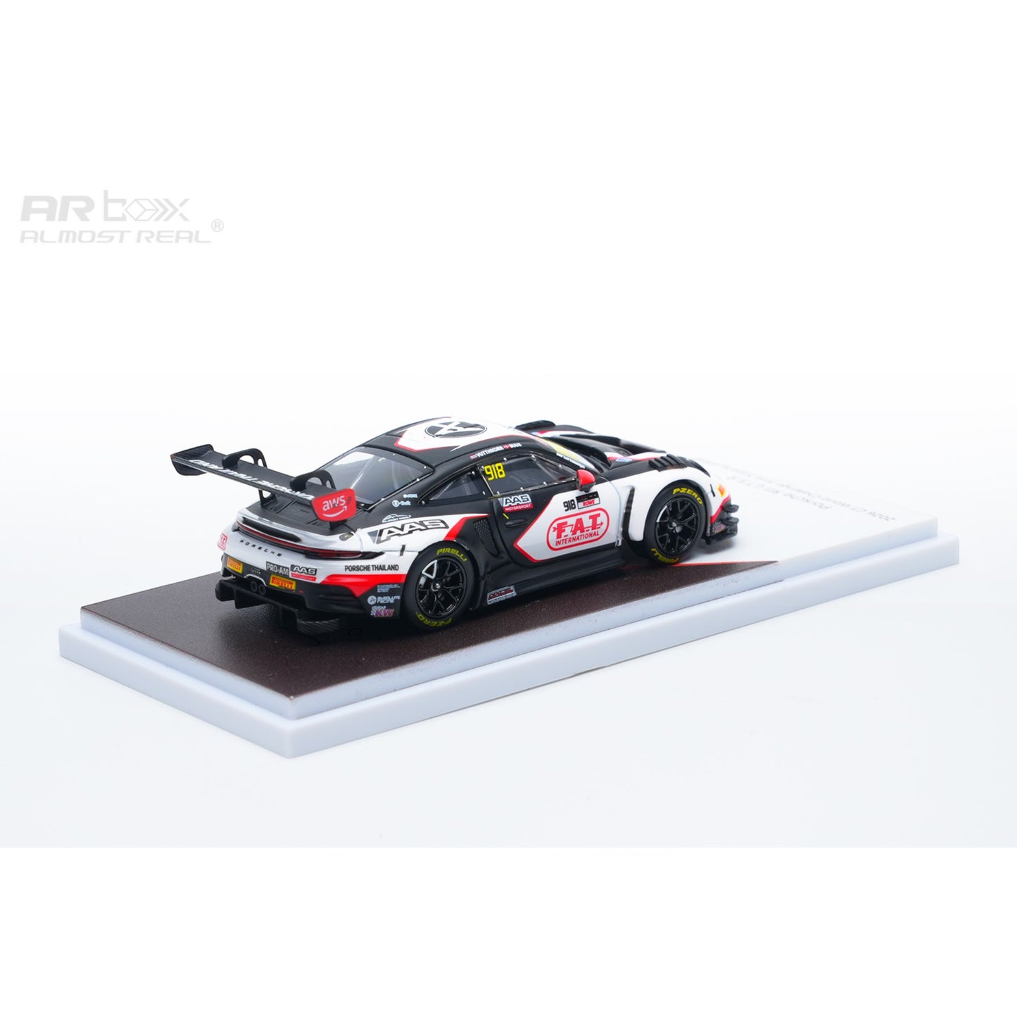 ARBox Almost Real - Pre-Order - Porsche 911 GT3 R - 2026 GT World Challenge Asia Sepang #918 - 640004111