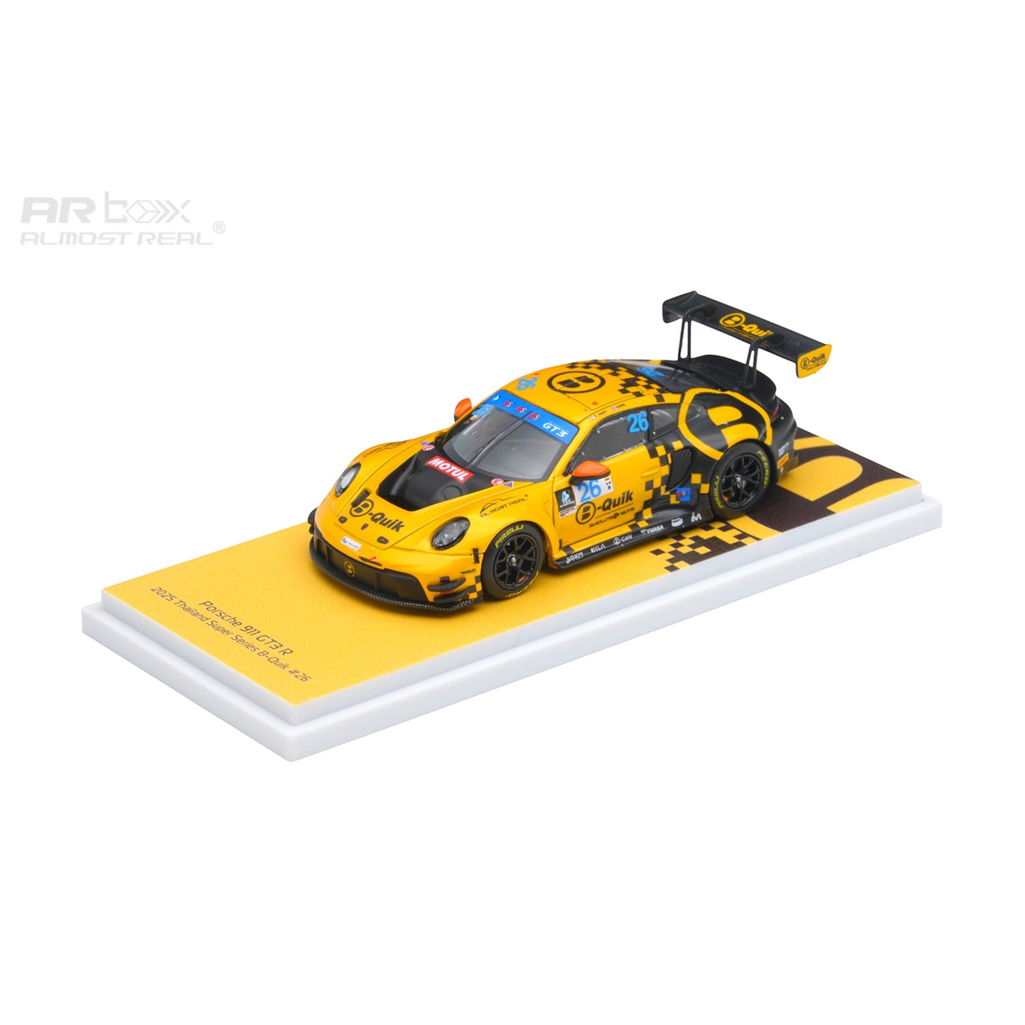 ARBox Almost Real - Pre-Order - Porsche 911 GT3 R 2025 Thailand Super Series B-Quik Absolute Racing #26 - 640005001