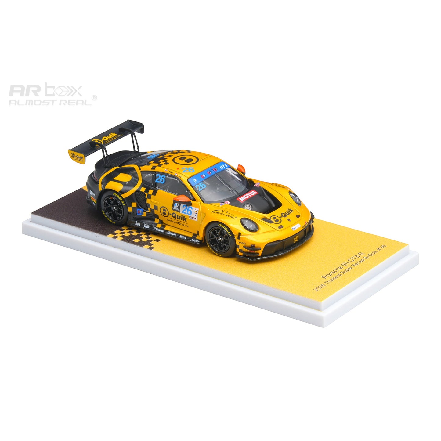 ARBox Almost Real - Pre-Order - Porsche 911 GT3 R 2025 Thailand Super Series B-Quik Absolute Racing #26 - 640005001