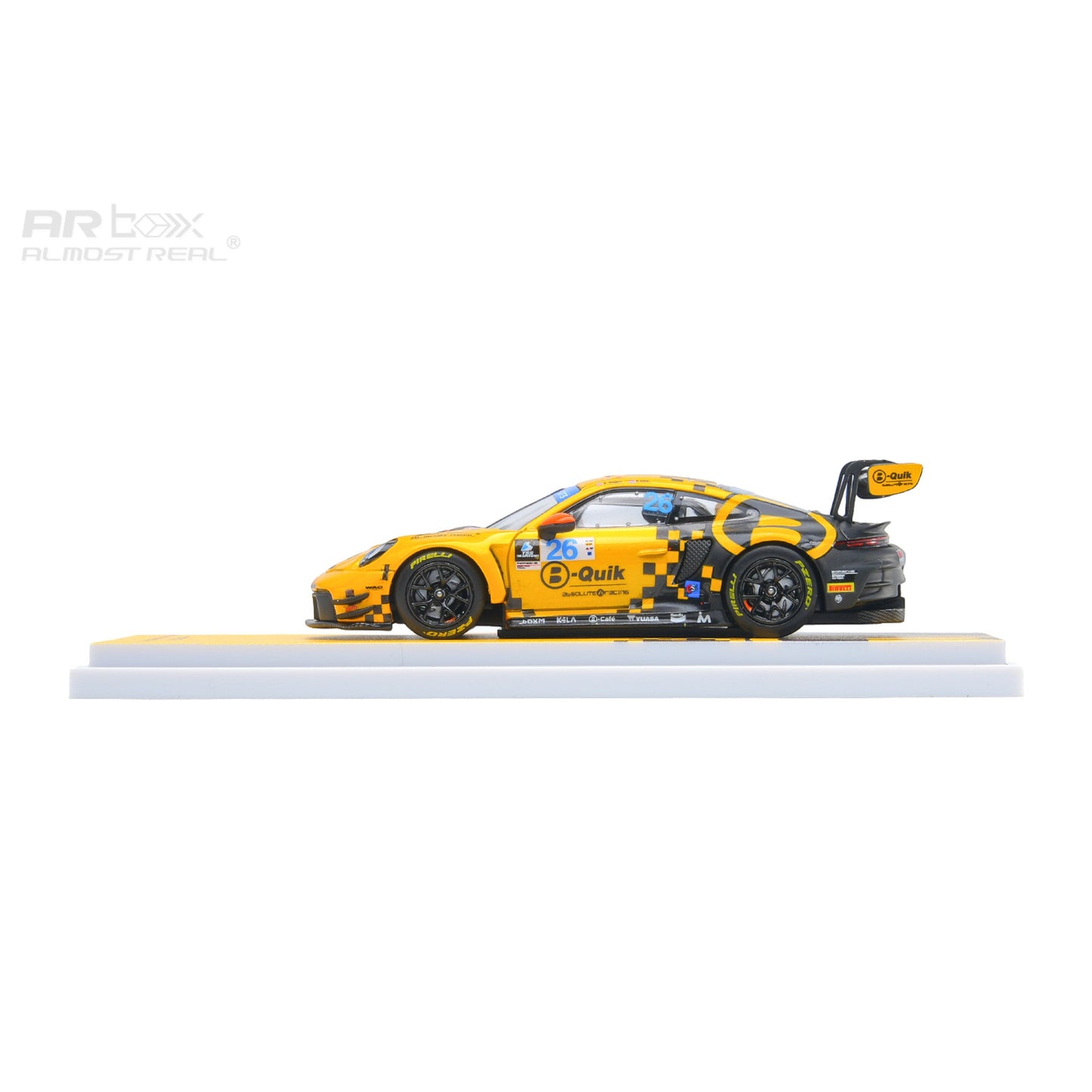 ARBox Almost Real - Pre-Order - Porsche 911 GT3 R 2025 Thailand Super Series B-Quik Absolute Racing #26 - 640005001