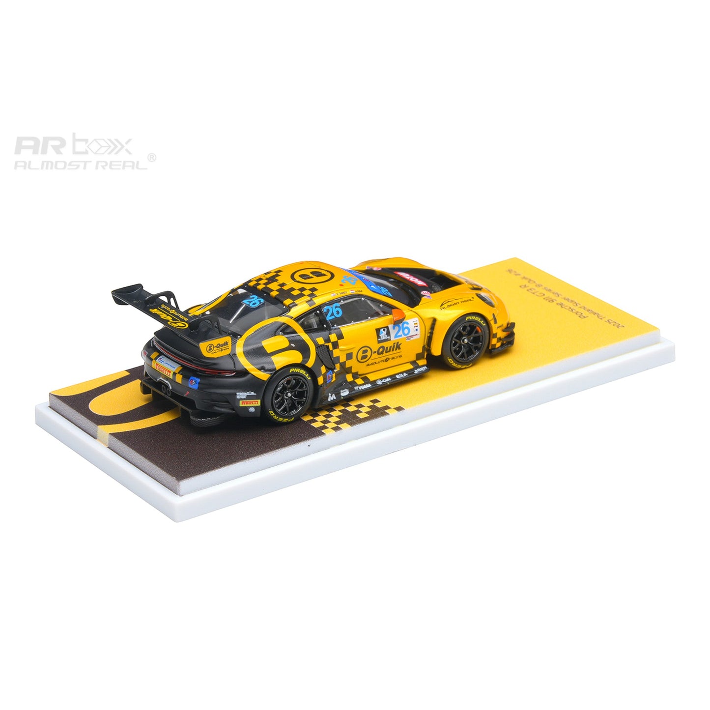 ARBox Almost Real - Pre-Order - Porsche 911 GT3 R 2025 Thailand Super Series B-Quik Absolute Racing #26 - 640005001