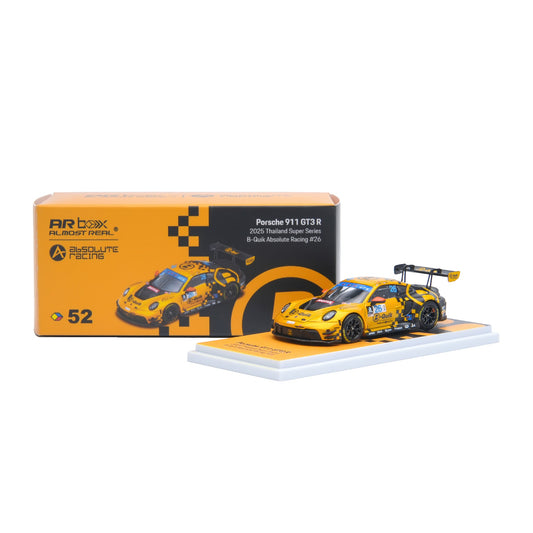 ARBox Almost Real - Pre-Order - Porsche 911 GT3 R 2025 Thailand Super Series B-Quik Absolute Racing #26 - 640005001