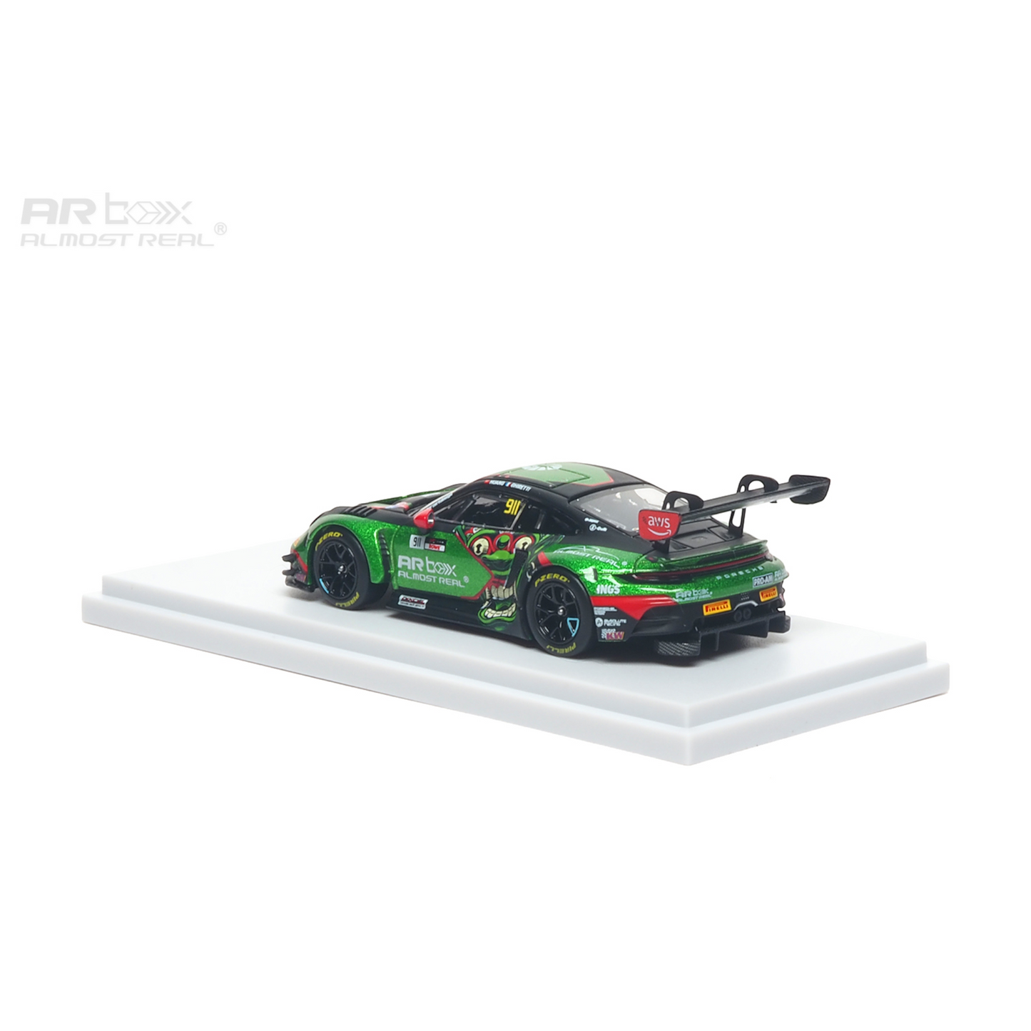 ARBox Almost Real - Pre-Order - Porsche 911 GT3 R 2026 GT World Challenge Asia Mandalika #911 - 640006021