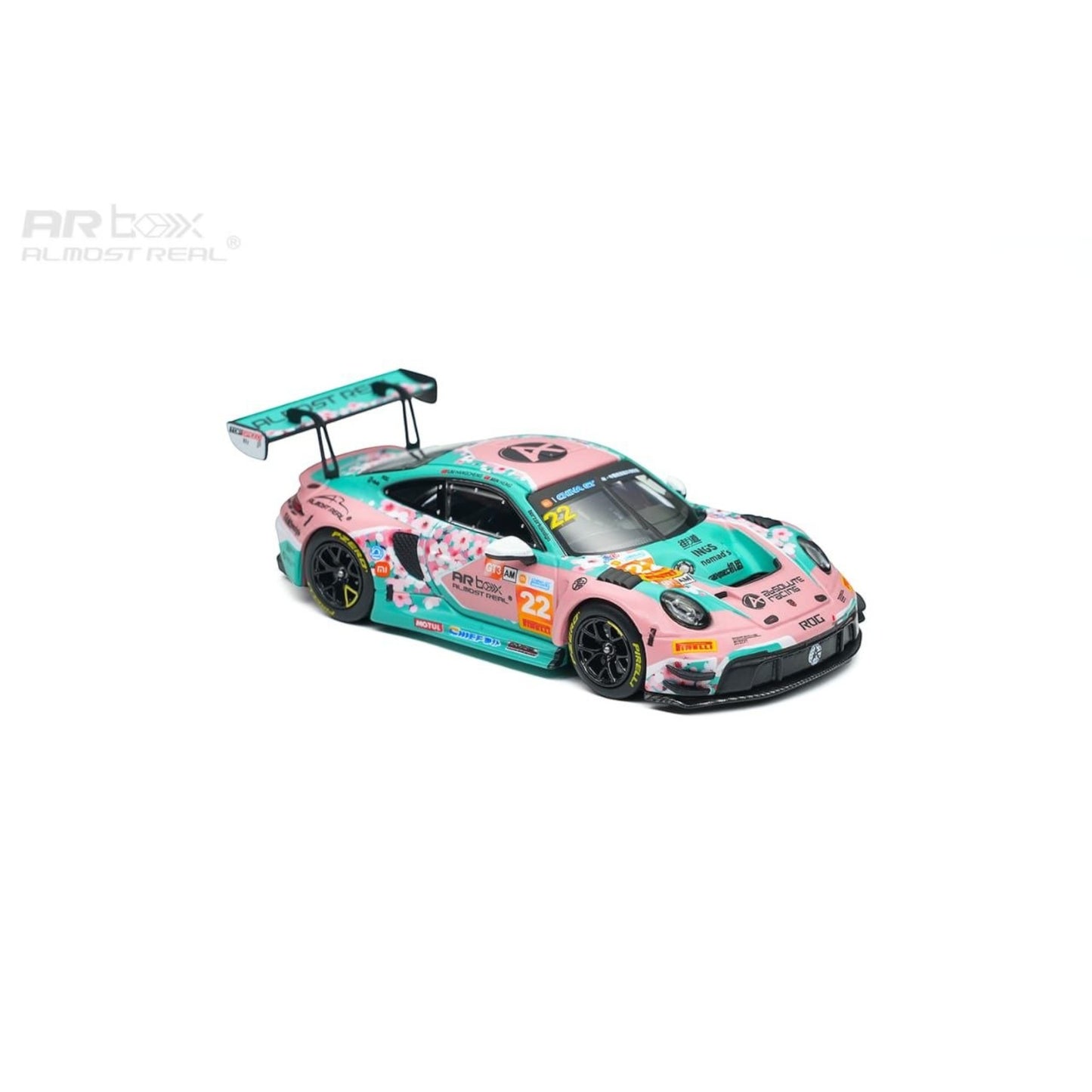 ARBox Almost Real - Pre-Order - Porsche 911 GT3 R 2026 China GT Ningbo Absolute Racing #22 - 640007001