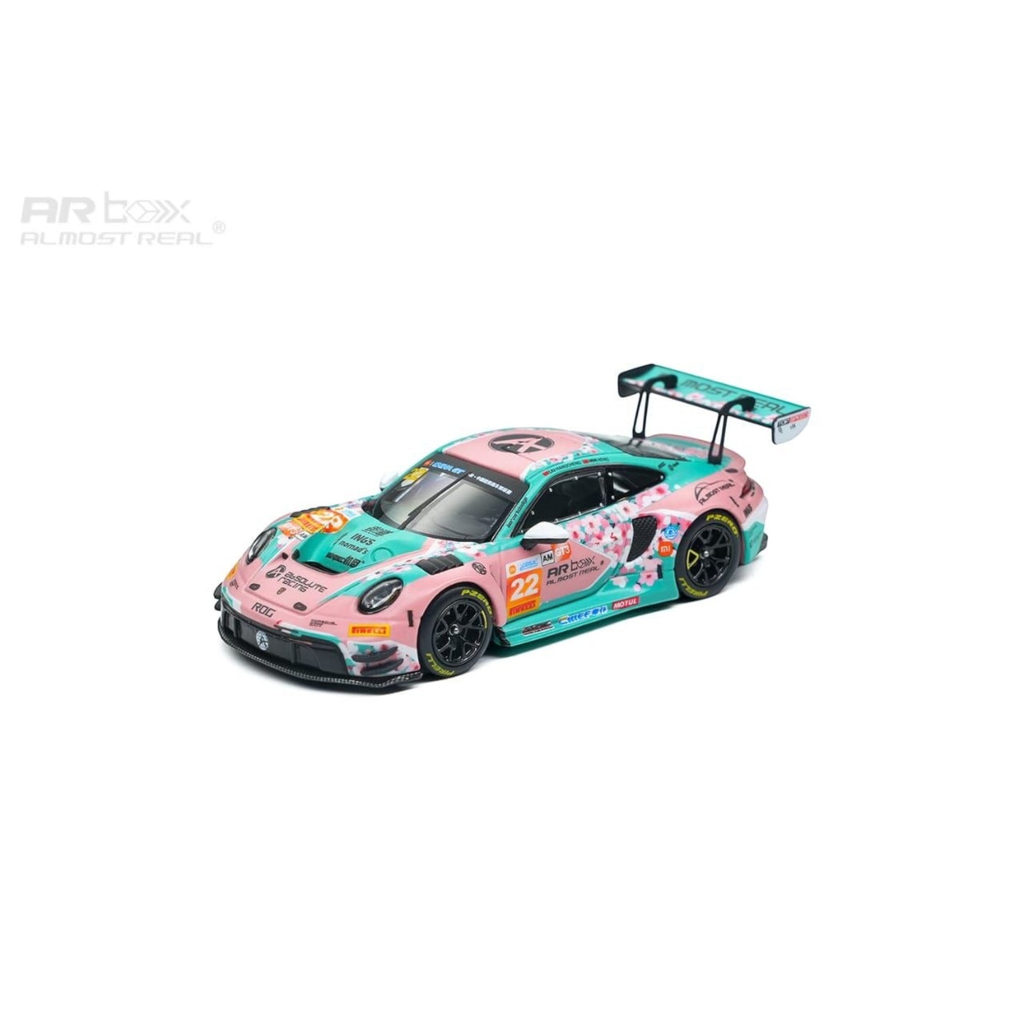 ARBox Almost Real - Pre-Order - Porsche 911 GT3 R 2026 China GT Ningbo Absolute Racing #22 - 640007001