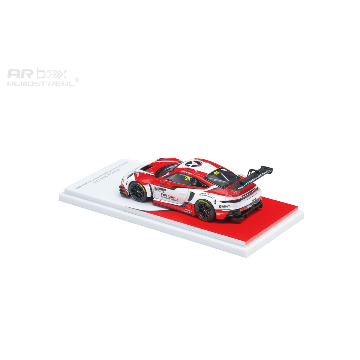 ARBox Almost Real - Pre-Order - Porsche 911 GT3 R 2025 GT World Challenge Asia Okayama #911 - 640009001