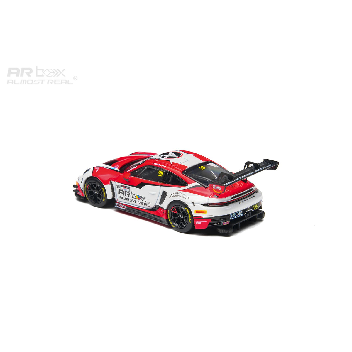 ARBox Almost Real - Pre-Order - Porsche 911 GT3 R 2025 GT World Challenge Asia Okayama #911 - 640009001