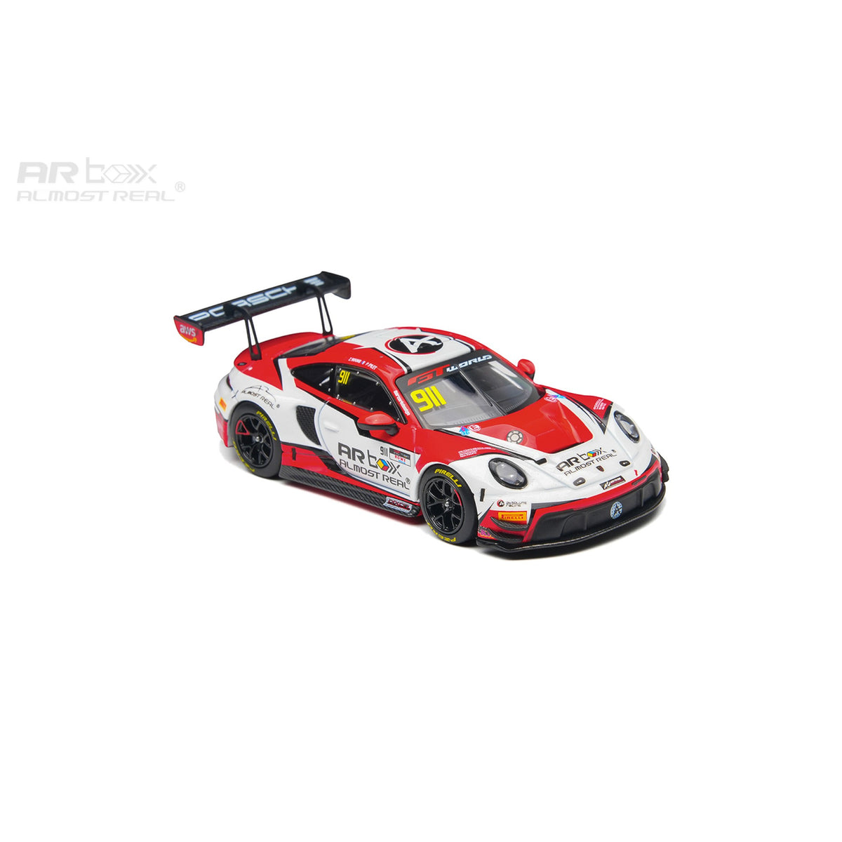 ARBox Almost Real - Pre-Order - Porsche 911 GT3 R 2025 GT World Challenge Asia Okayama #911 - 640009001