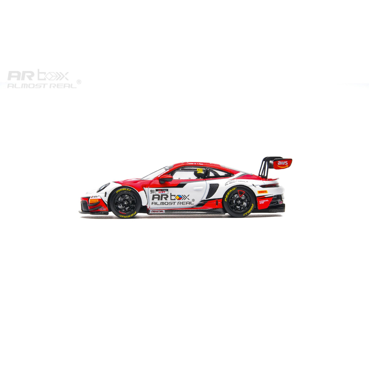 ARBox Almost Real - Pre-Order - Porsche 911 GT3 R 2025 GT World Challenge Asia Okayama #911 - 640009001