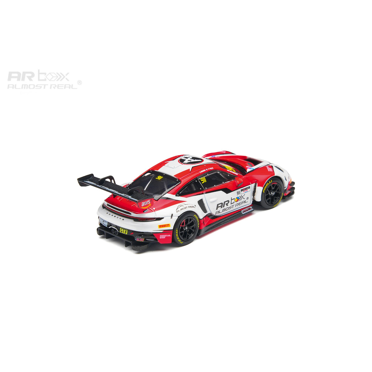 ARBox Almost Real - Pre-Order - Porsche 911 GT3 R 2025 GT World Challenge Asia Okayama #911 - 640009001