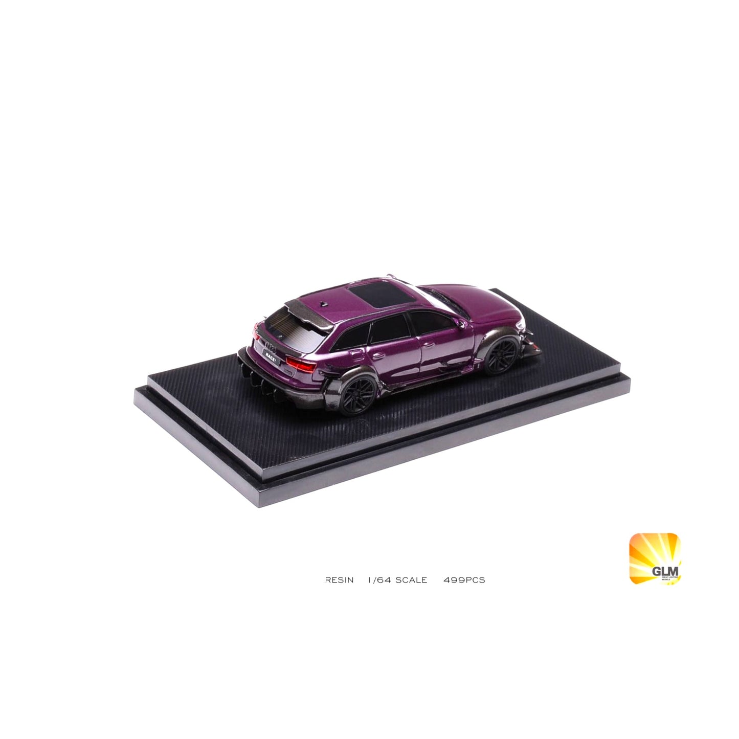 GLM-Models - 2017 DarwinPro Widebody RS6 Avant Race - Black - GLM640404