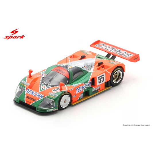 Spark 1:64 - Pre-Order - Mazda 787 B No.55 Winner 24H Le Mans 1991 V. Weidler - J. Herbert - B. Gachot - 64LM91
