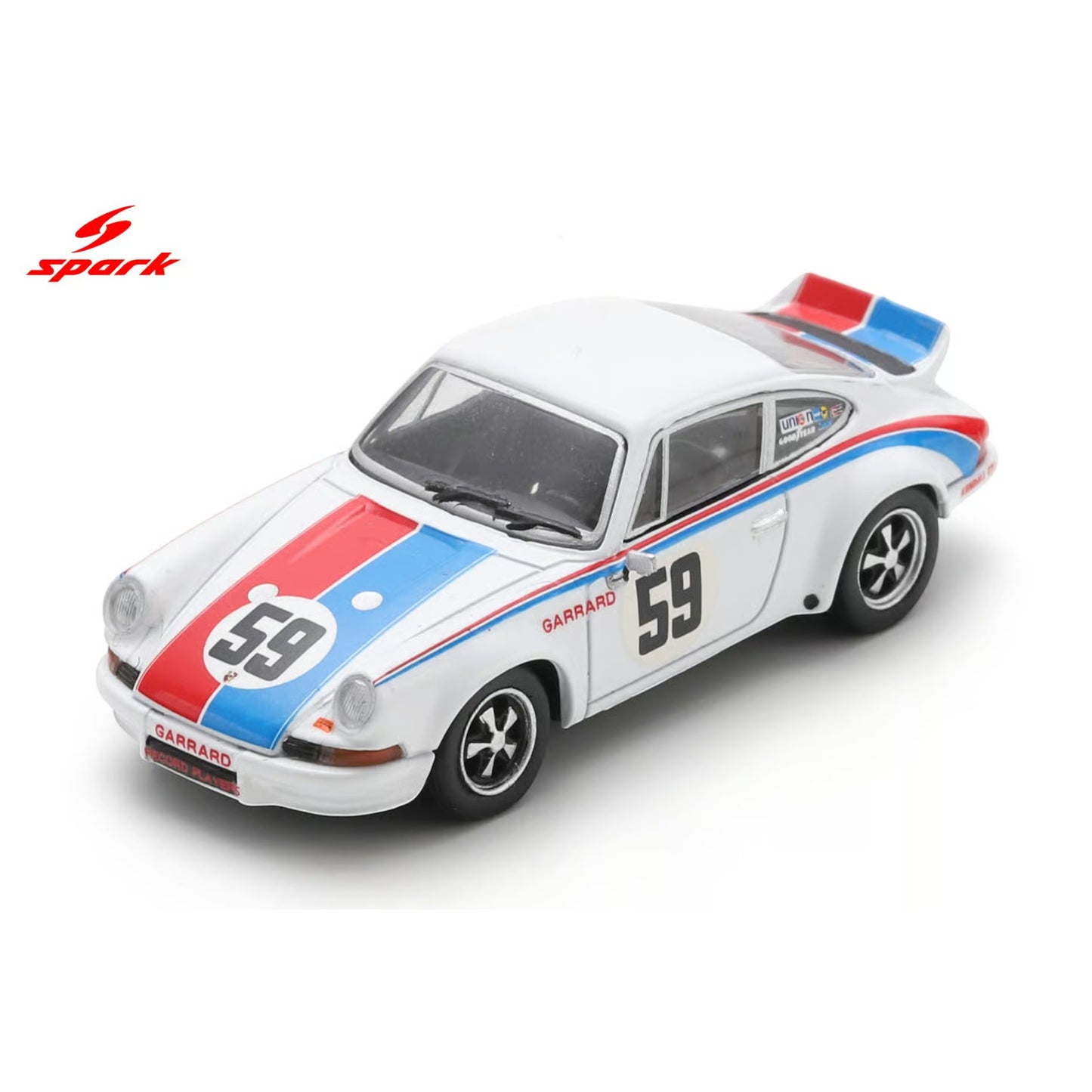 Spark 1:64 - Pre-Order - Porsche 911 Carrera RSR No.59 Winner 24H Daytona 1973 P. Gregg - H. Haywood - 64S023