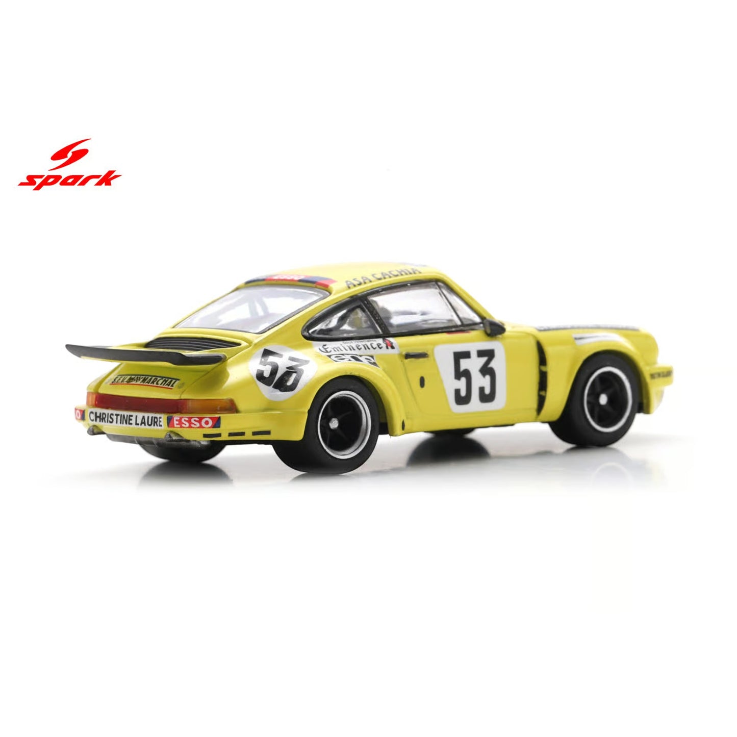 Spark 1:64 - Pre-Order - Porsche 911 Carrera RSR No.53 Le Mans 24H 1976 T. Sabine - P. Dagoreau - J-C. Andruet - 64S024
