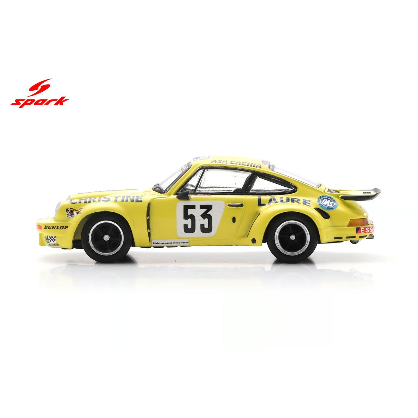 Spark 1:64 - Pre-Order - Porsche 911 Carrera RSR No.53 Le Mans 24H 1976 T. Sabine - P. Dagoreau - J-C. Andruet - 64S024