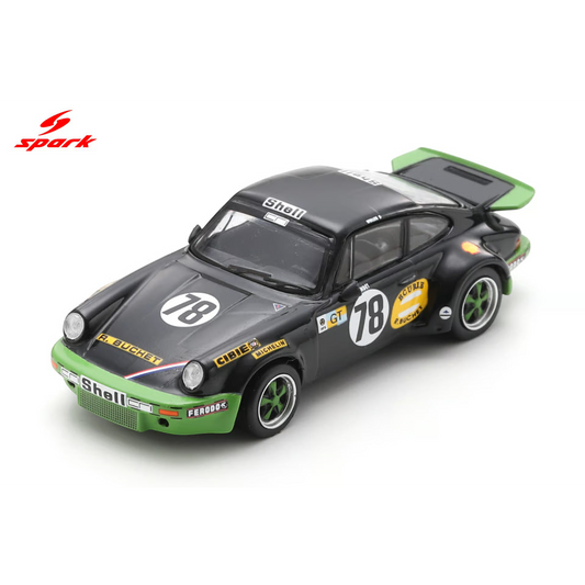 Spark 1:64 - Pre-Order - Porsche 911 Carrera RS No.78 Le Mans 24H 1975 B. Wollek - C. Grandet - 64S026