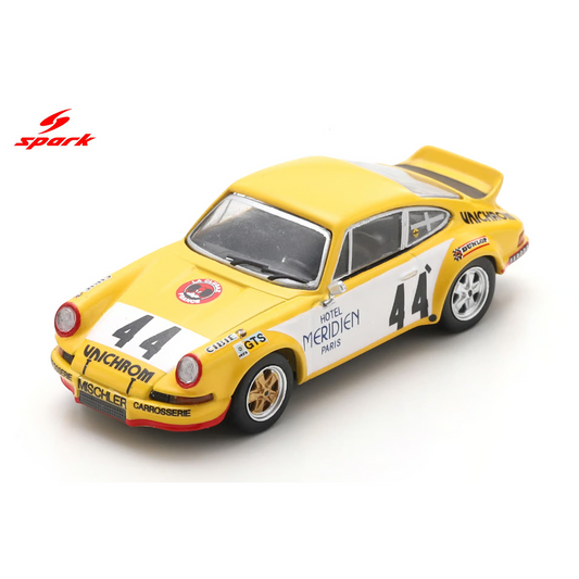 Spark 1:64 - Pre-Order - Porsche 911 Carrera RSR 2.8 No.44 24H Le Mans 1973 J-F. Piot - P. Zbinden - 64S034