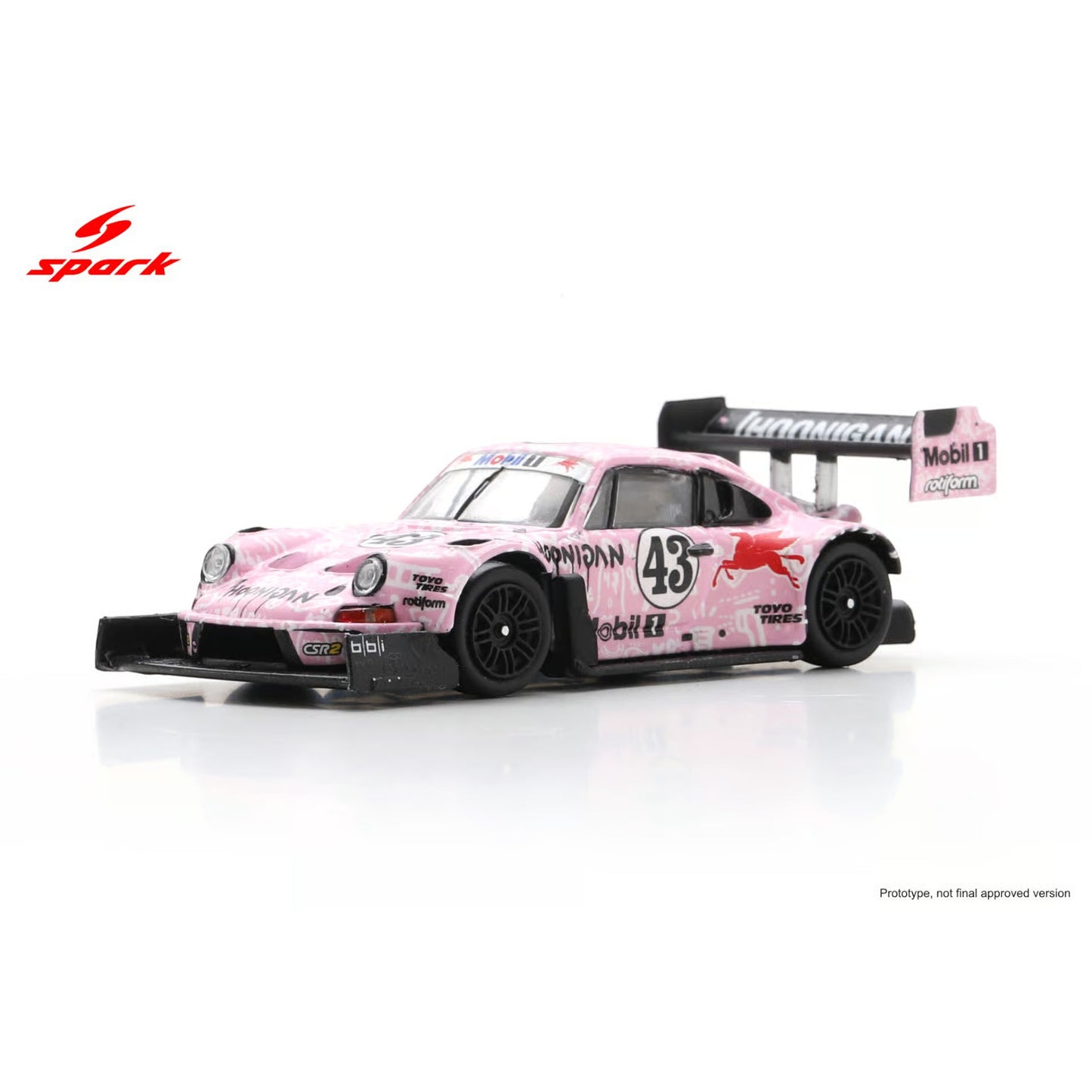 Spark 1:64 - Pre-Order - HOONIPIGASUS 911 No.43 Pikes Peak 2022 Ken Block - 64S053