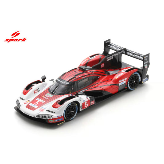 Spark 1:64 - Pre-Order - Porsche 963 No.5 PORSCHE PENSKE MOTORSPORT 6th Le Mans 24H 2025 J. Andlauer - M. Christensen - M. Jaminet - 64S063