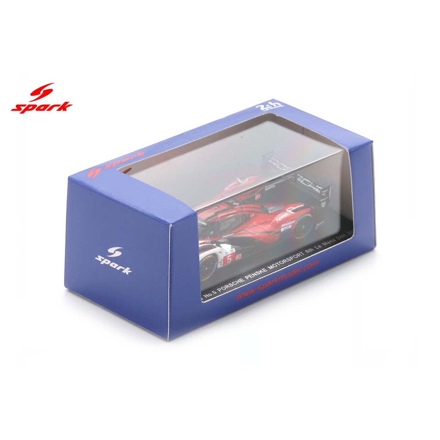 Spark 1:64 - Pre-Order - Porsche 963 No.5 PORSCHE PENSKE MOTORSPORT 6th Le Mans 24H 2025 J. Andlauer - M. Christensen - M. Jaminet - 64S063