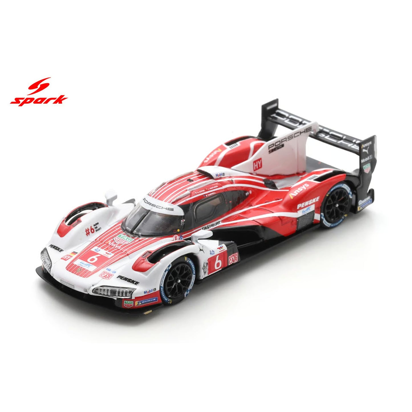 Spark 1:64 - Pre-Order - Porsche PENSKE MOTORSPORT 2nd Le Mans 24H 2025 K. Estre - 64S064  L. Vanthoor - M. Campbell - 64S064