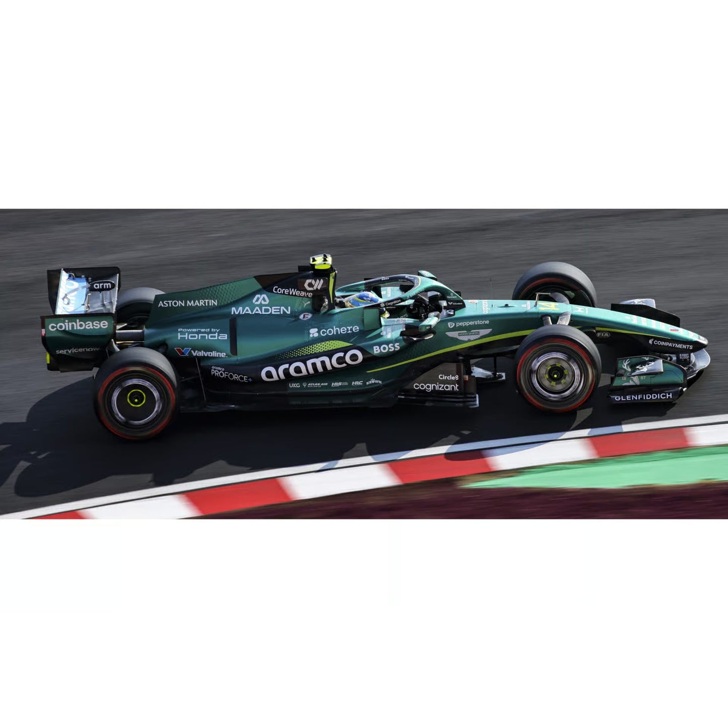Spark 1:64 - Pre-Order - Aston Martin Aramco Formula One Team AMR26 No.14 Japanese GP 2026 Fernando Alonso - 64S130