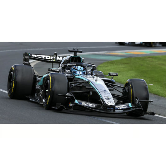 Spark 1:64 - Pre-Order - Mercedes-AMG PETRONAS Formula One Team W17 No.63 Winner Australian GP 2026 George Russell - 64S140