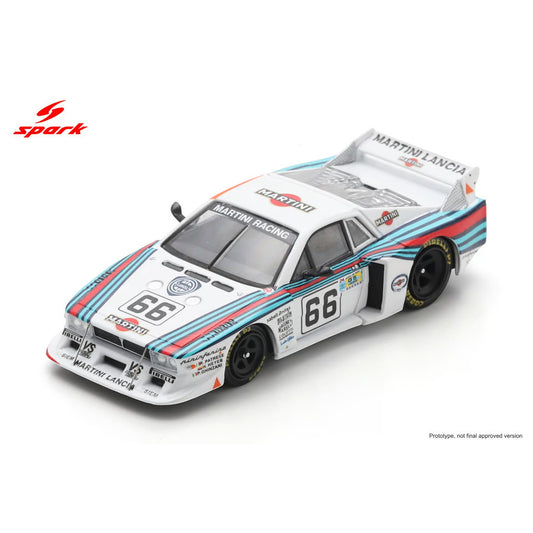 Spark 1:64 - Pre-Order - Lancia Beta Montecarlo Turbo No.66 Le Mans 24H 1981 R. Patrese - H. Heyer - P. Ghinzani - 64S153