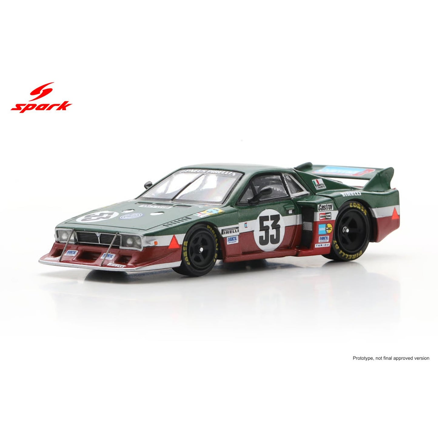 Spark 1:64 - Pre-Order - Lancia Beta Montecarlo Turbo No.53 Le Mans 24H 1980 C. Facetti - M. Finotto - 64S155