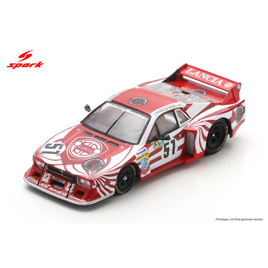 Spark 1:64 - Pre-Order - Lancia Beta Montecarlo Turbo No.51 Le Mans 24H 1980 B. Darniche - H. Heyer - T. Fabi - 64S157