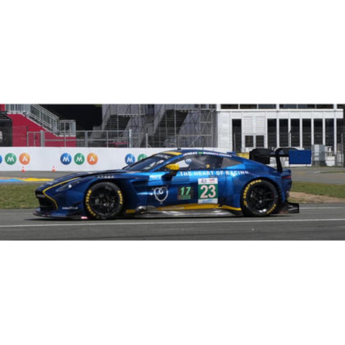 Spark 1:64 - Pre-Order - 64S174: Aston Martin Vantage AMR LMGT3 No.23 HEART OF RACING TEAM 3rd LMGT3 class Le Mans 24H 2026