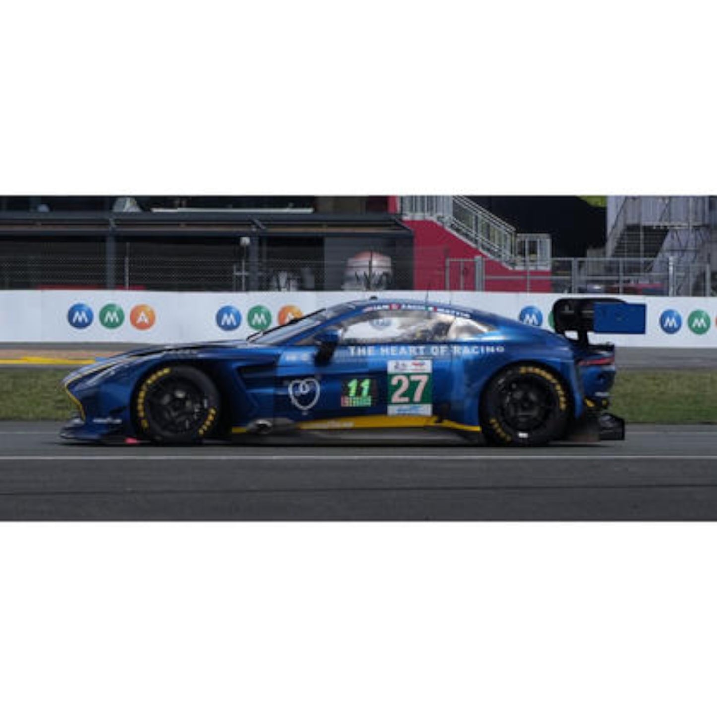 Spark 1:64 - Pre-Order - 64S175: Aston Martin Vantage AMR LMGT3 No.27 HEART OF RACING TEAM Le Mans 24H 2026