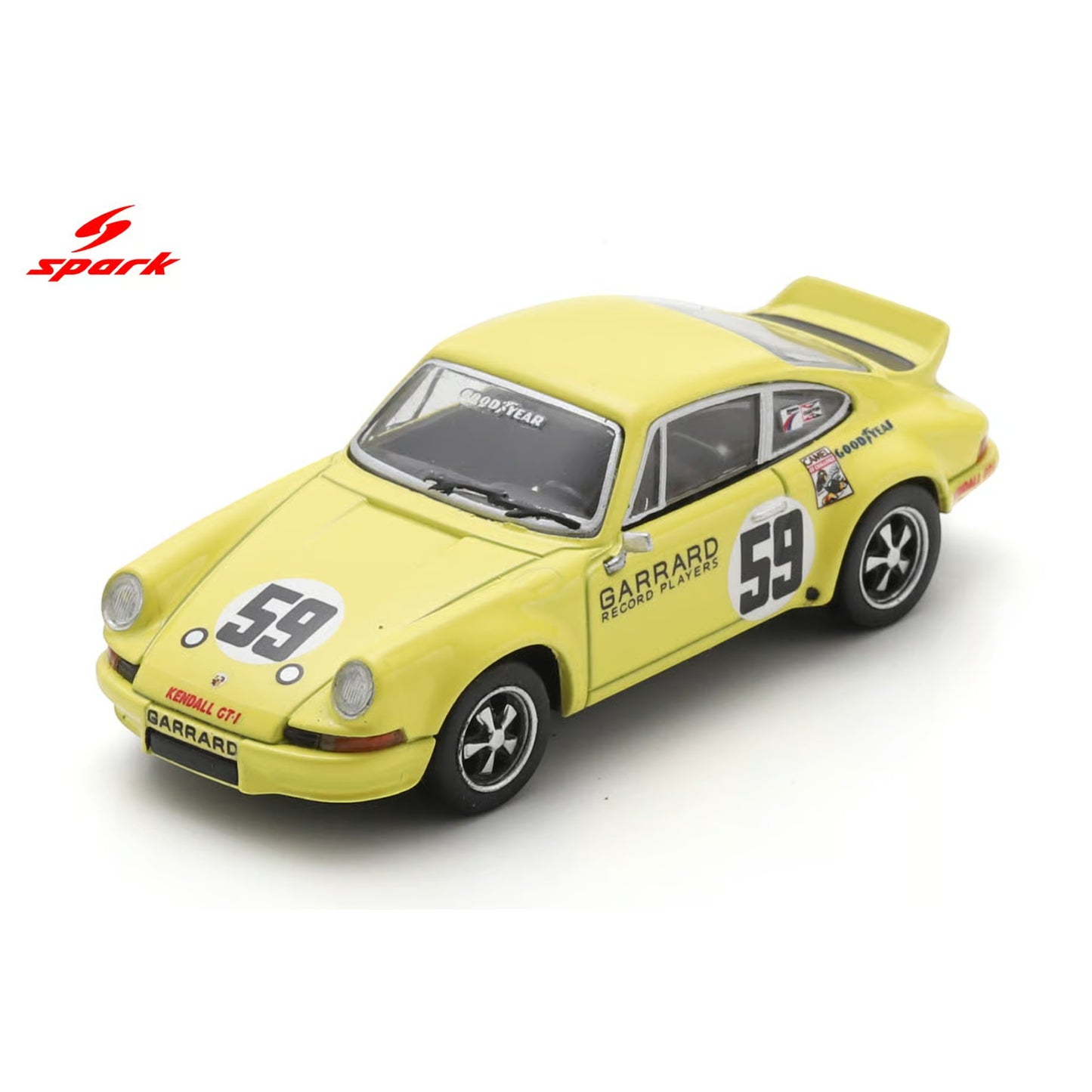 Spark 1:64 - Pre-Order - Porsche Carrera RSR No.59 Winner Sebring 12H 1973 P. Gregg - H. Haywood - D. Helmick - 64SE73