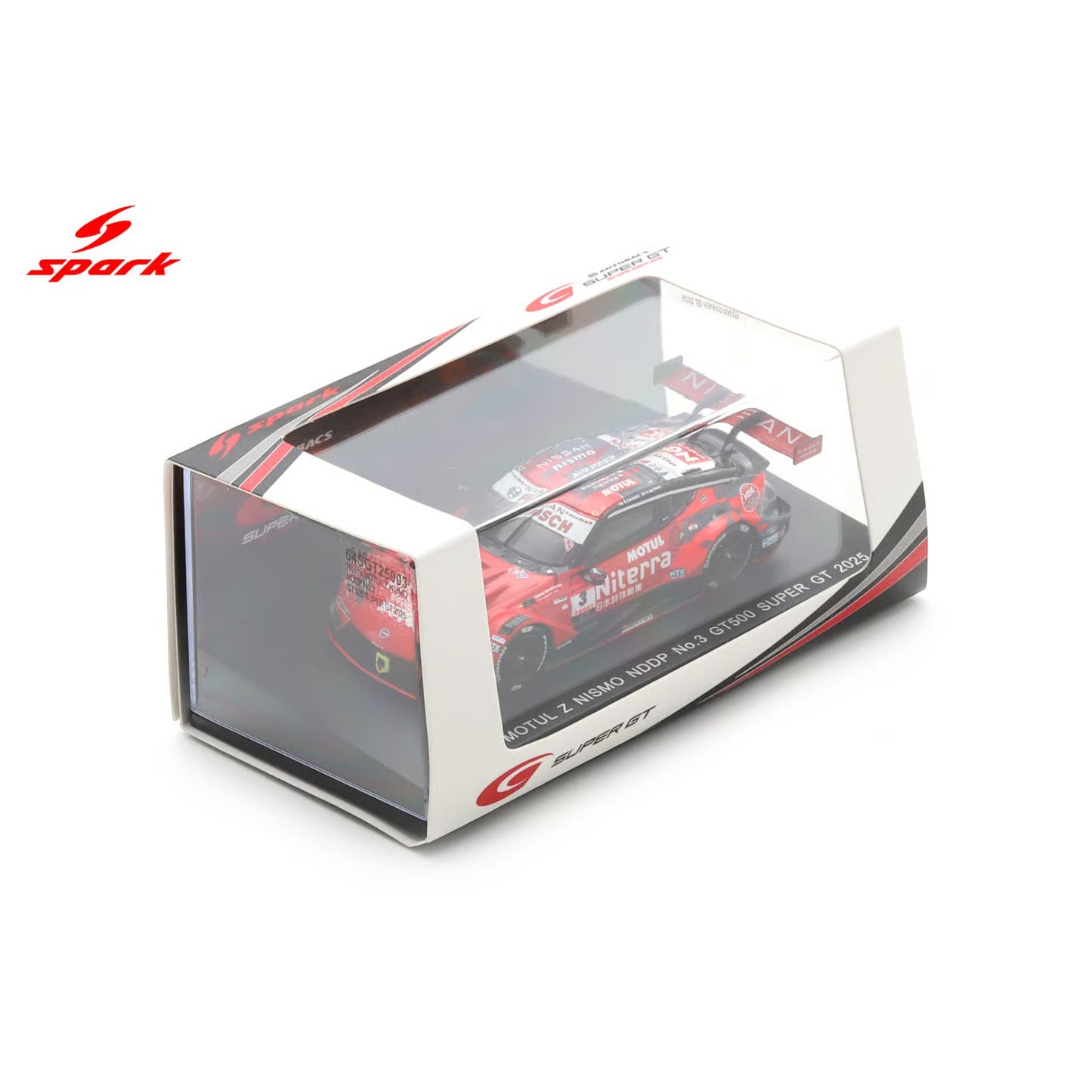 Spark 1:64 - Pre-Order - Niterra MOTUL Z NISMO NDDP No.3 GT500 SUPER GT 2025 D. Sasaki - A. Miyake - 64SGT25003