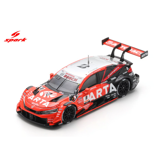 Spark 1:64 - Pre-Order - Honda Civic R-GT No.8 ARTA GT500 SUPER GT 2025 T. Nojiri - N. Matsushita - 64SGT25008