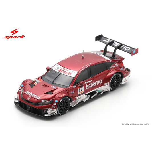 Spark 1:64 - Pre-Order - Astemo CIVIC TYPE R-GT Astemo REAL RACING No.17 GT500 SUPER GT 2025 K. Tsukakoshi - S. Koide - 64SGT25017