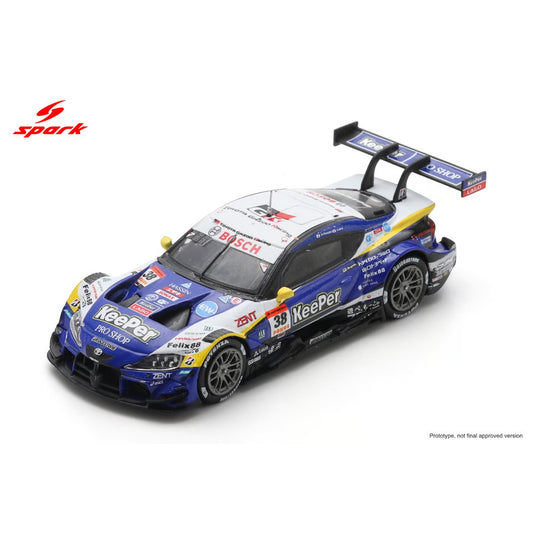 Spark 1:64 - Pre-Order - KeePer CERUMO GR Supra TGR TEAM KeePer CERUMO No.38 GT500 SUPER GT 2025 H. Ishiura - T. Oyu - 64SGT25038