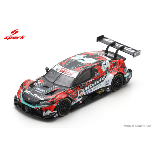 Spark 1:64 - Pre-Order - Modulo CIVIC TYPE R-GT Modulo Nakajima Racing No.64 GT500 SUPER GT 2025 T. Izawa - R. Okusa - 64SGT25064