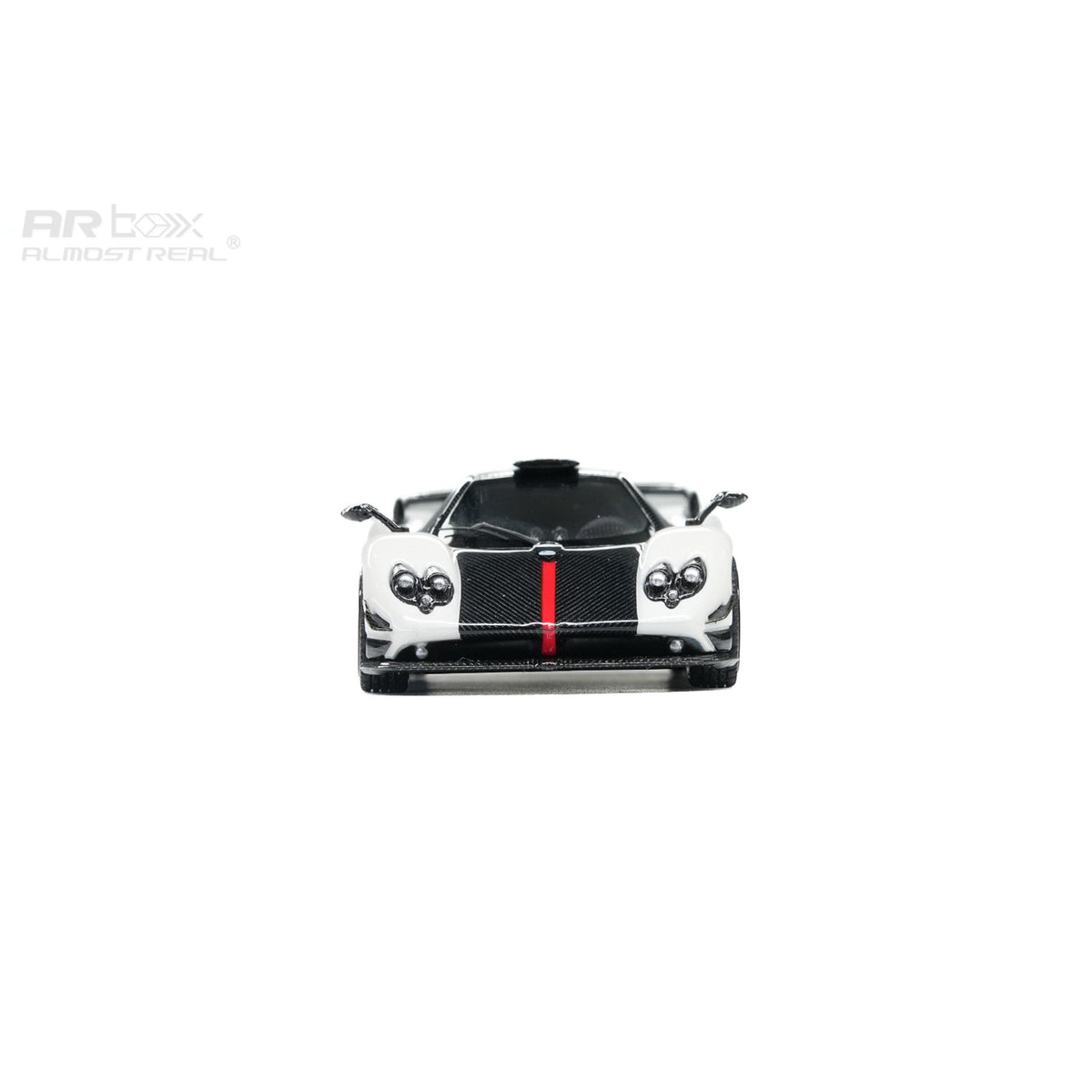 ARBox Almost Real - Pre-Order - Pagani Zonda Cinque Coupe - 2009 - Bianco Benny - 650601001