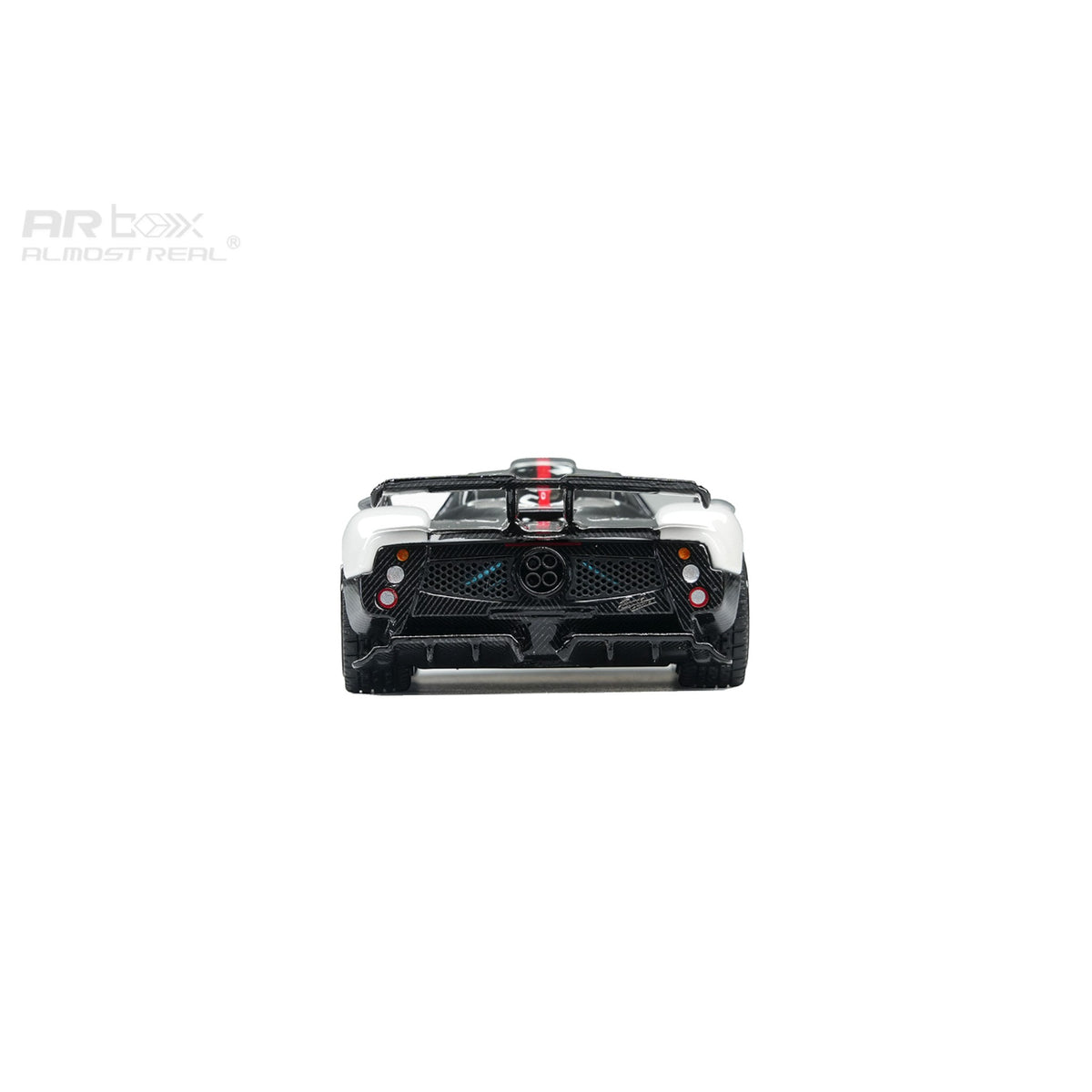 ARBox Almost Real - Pre-Order - Pagani Zonda Cinque Coupe - 2009 - Bianco Benny - 650601001