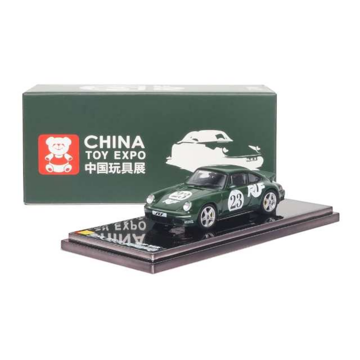 ARBox Almost Real - Pre-Order - RUF SCR 2018 (911 SC), Irish Green (CTE SPecial) China Toy Expo 2025