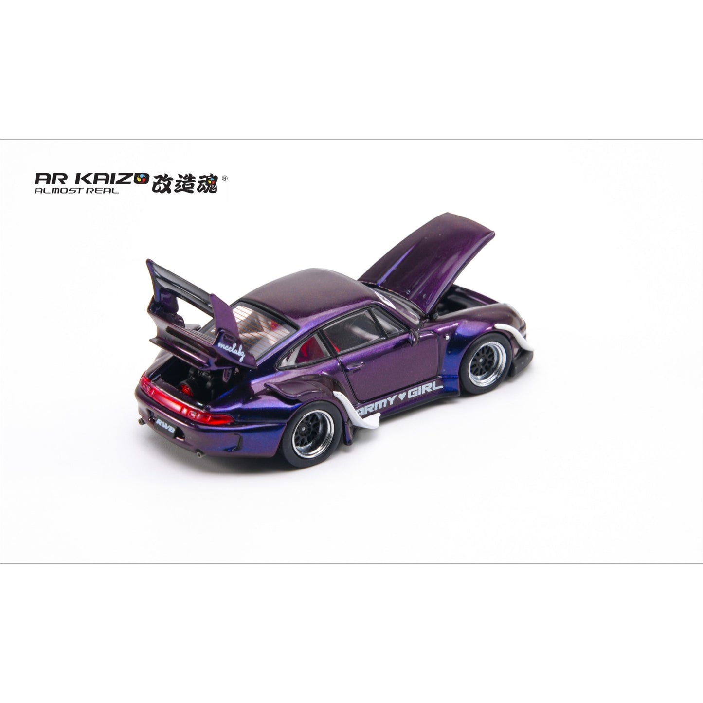 ARKaizo Almost Real - Pre-Order - RWB 993 ARMY GIRL, purple - 6K0000201
