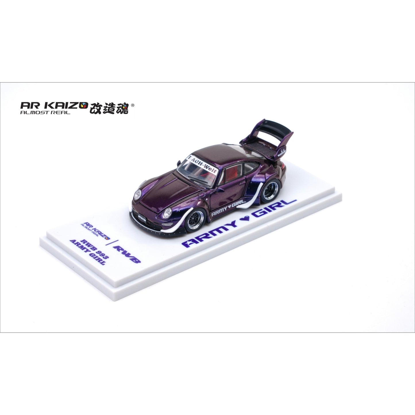 ARKaizo Almost Real - Pre-Order - RWB 993 ARMY GIRL, purple - 6K0000201
