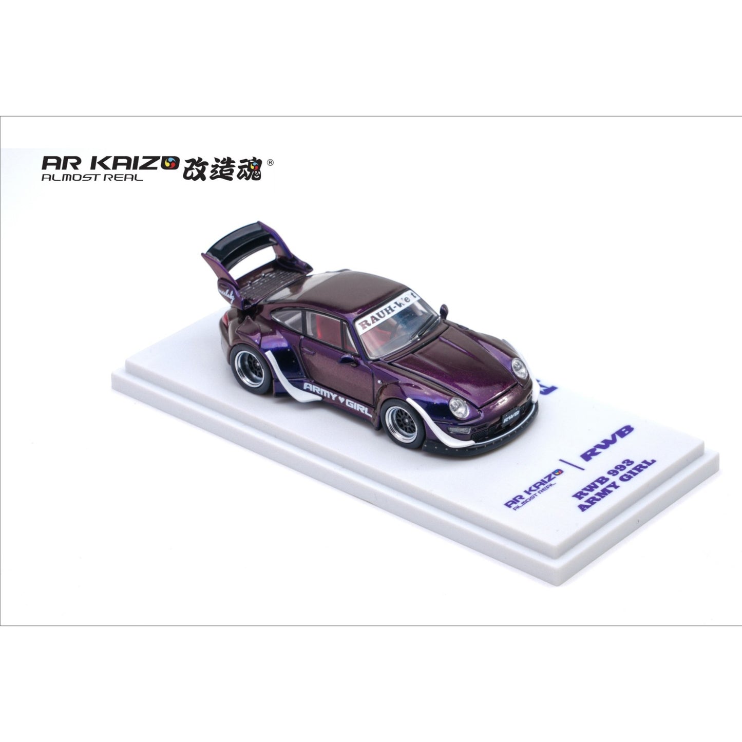 ARKaizo Almost Real - Pre-Order - RWB 993 ARMY GIRL, purple - 6K0000201