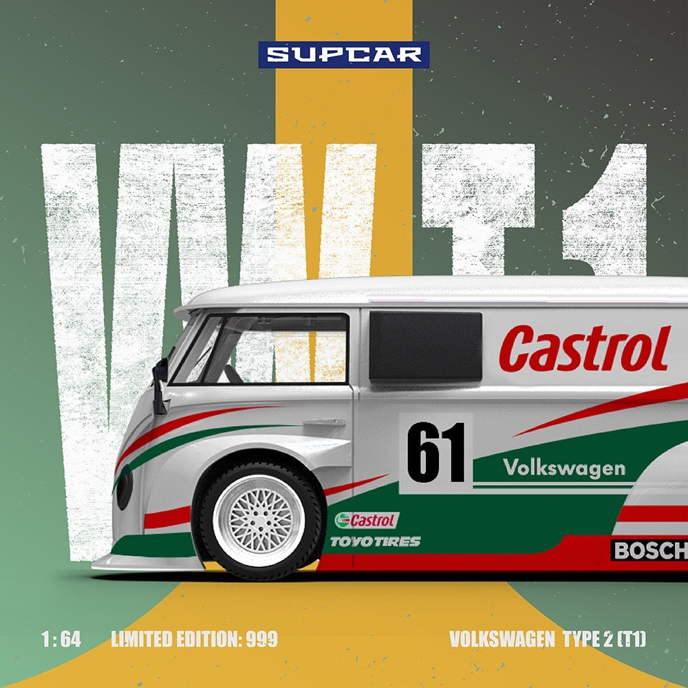 SupCar - Pre-Order - Volkswagen T1 - Castrol - SC642951