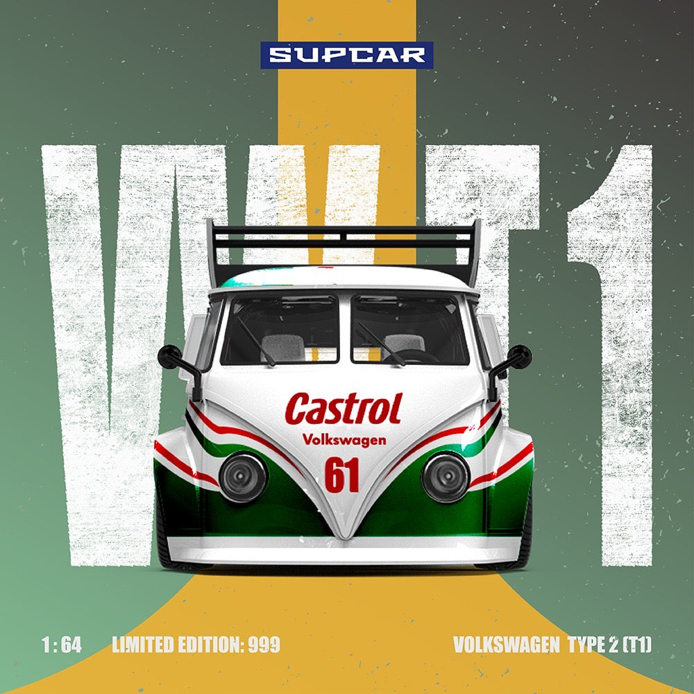SupCar - Pre-Order - Volkswagen T1 - Castrol - SC642951