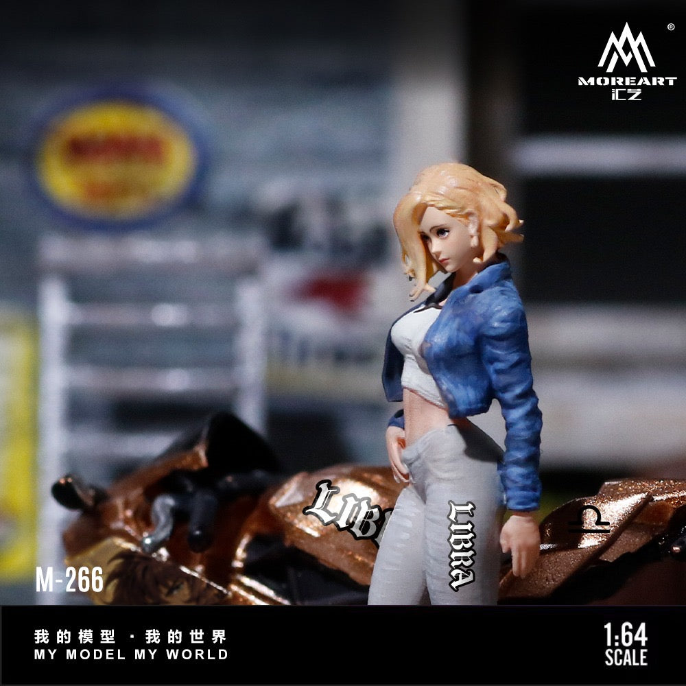 MoreArt - Pre-Order - Kawasaki H2 - with Libra Female Figur - MO222266